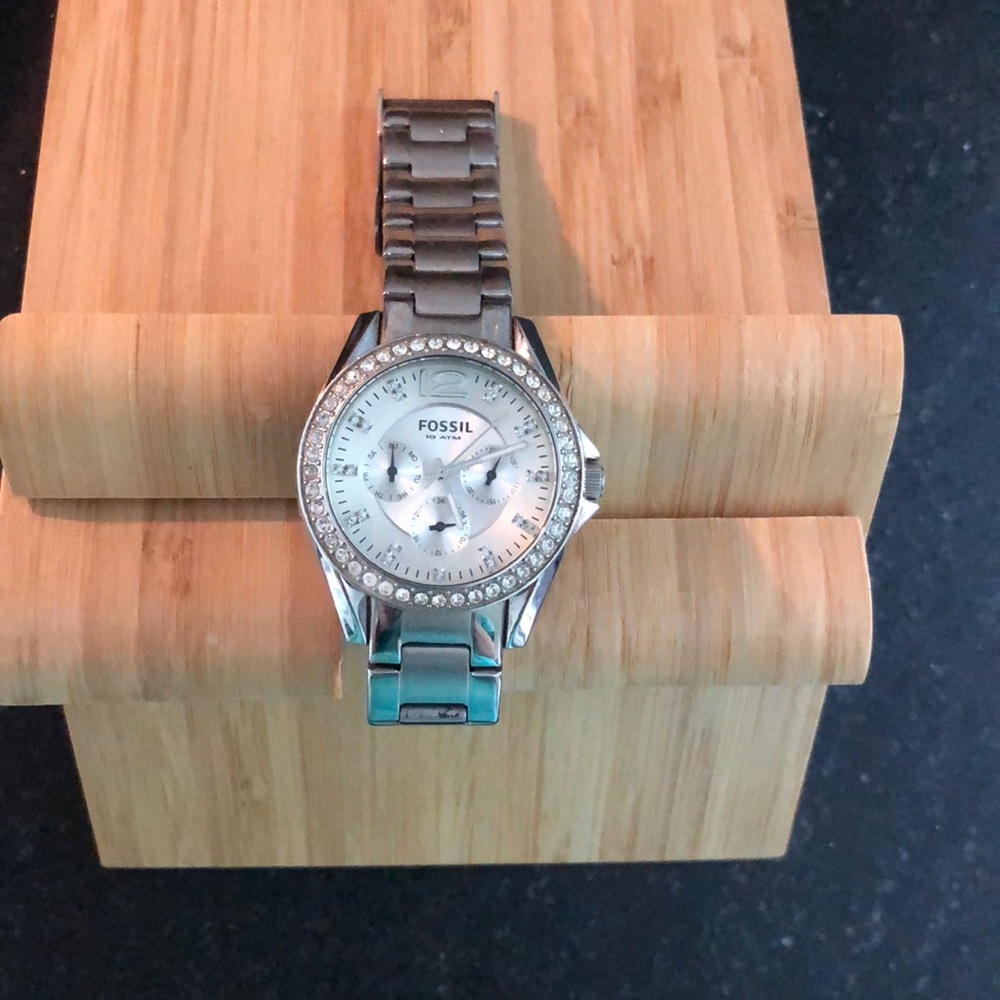 Fossil diamond watch